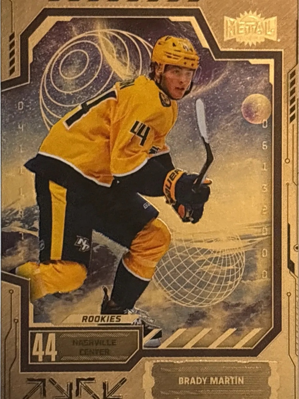 Skybox Brady Martin Nashville Predators  Hockey Trading Card - Rookies Series